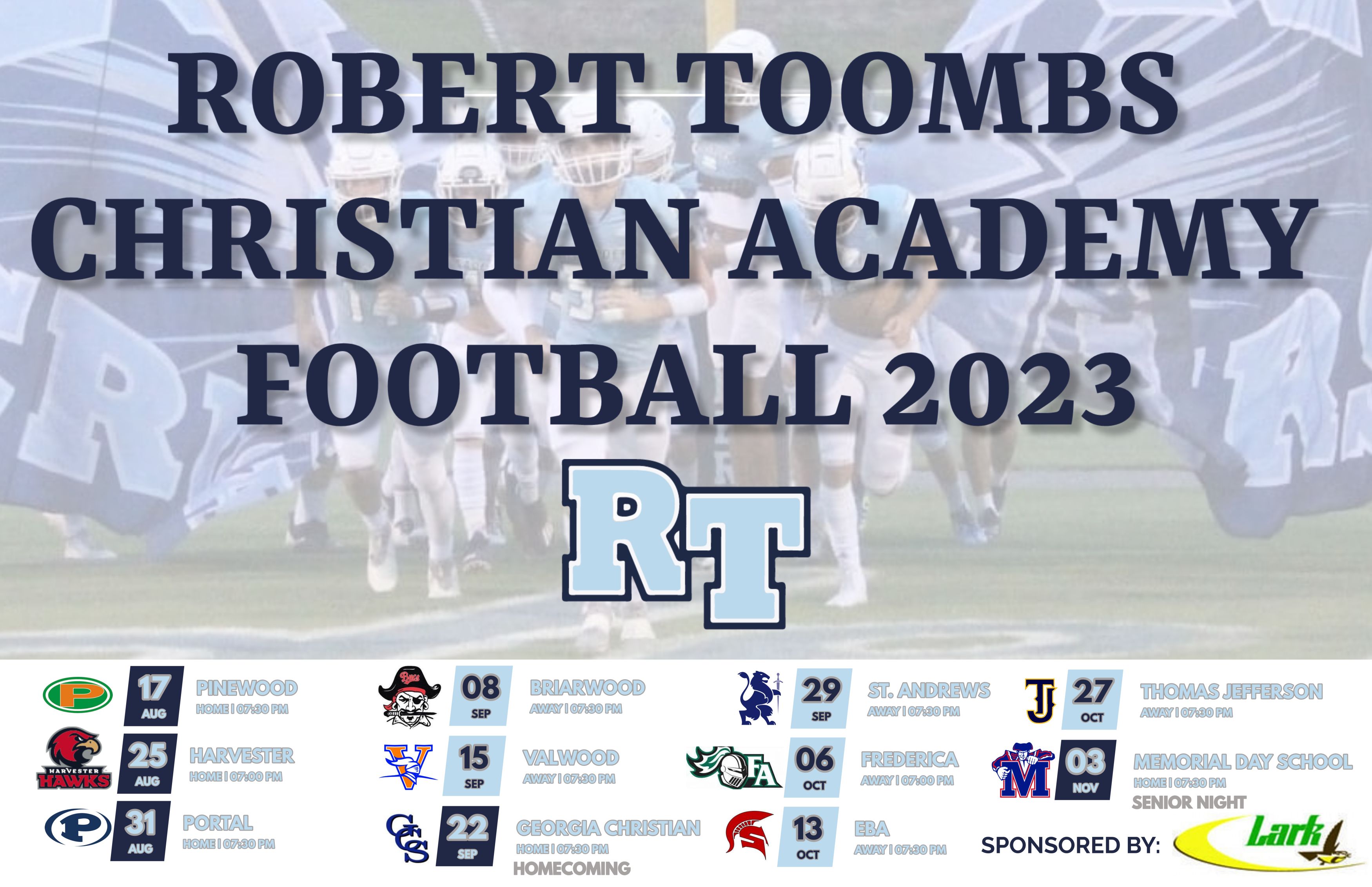 Football Robert Toombs Christian Academy